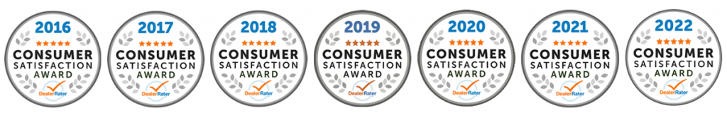 DealerRater Customer Satisfaction Award 2022, Scott Honda West Chester