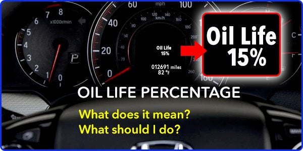 Honda Oil Life Percentage